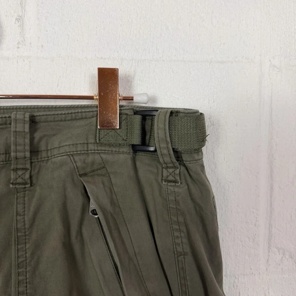 Abercrombie‎ Fitch Cargo Pants Paratrooper Green Slim Straight Utility 30X32